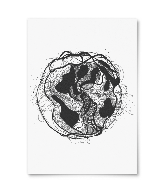 Ball of Energy William Turner | A4 Portrait