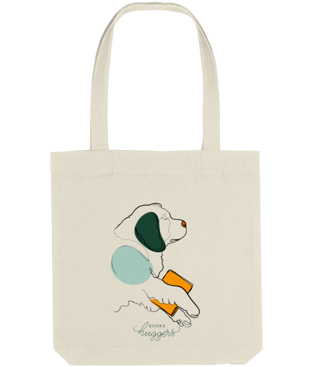 Max Caine Cititor Sacoșă Țesută De Bumbac Organic | STAU760