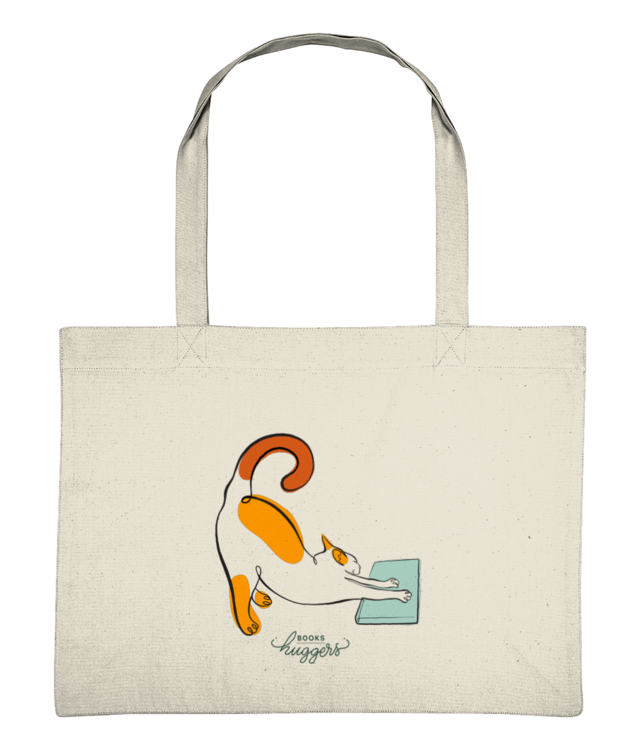 Gogu Pisica Cititoare Sacoșă De Cumpărături | STAU762