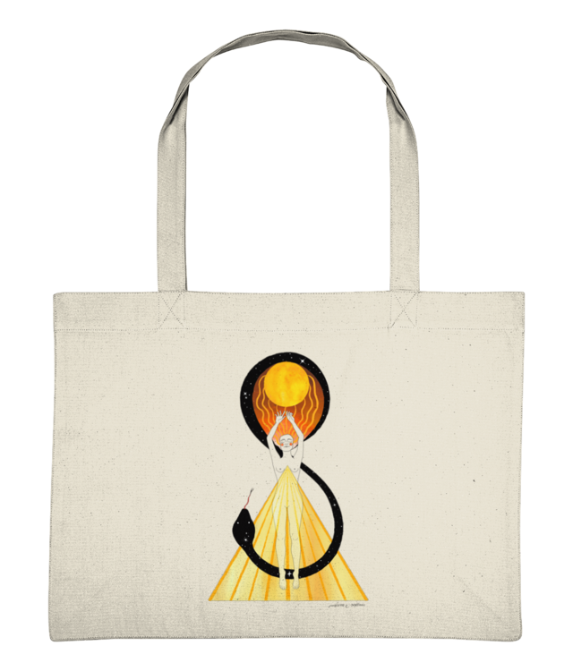 Open Heart Shopping Bag