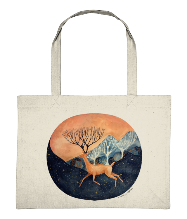 Magic Deer Shopping Bag