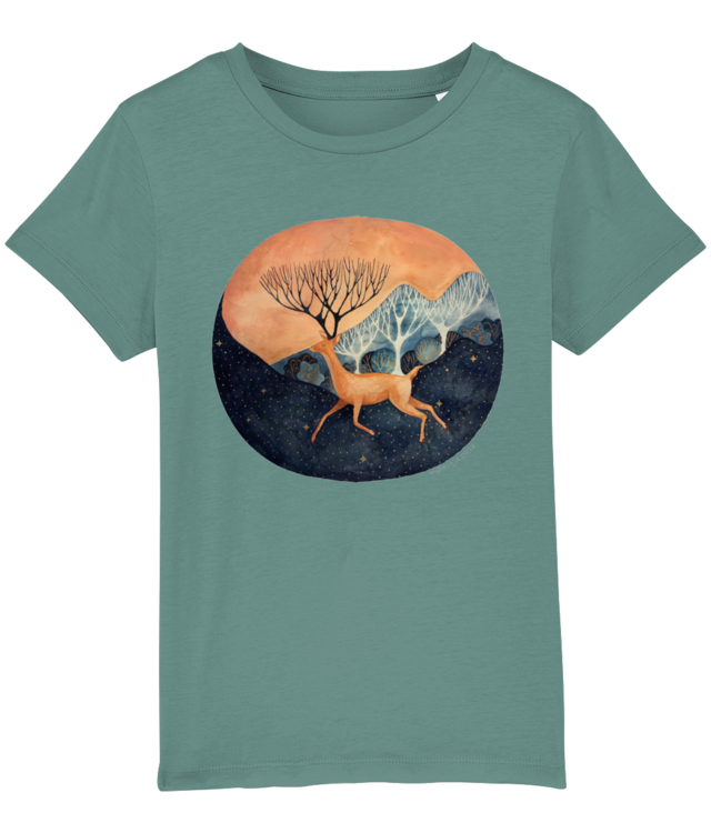 Magic Deer Tricou De Bumbac Premium | Mini Creator 2.0