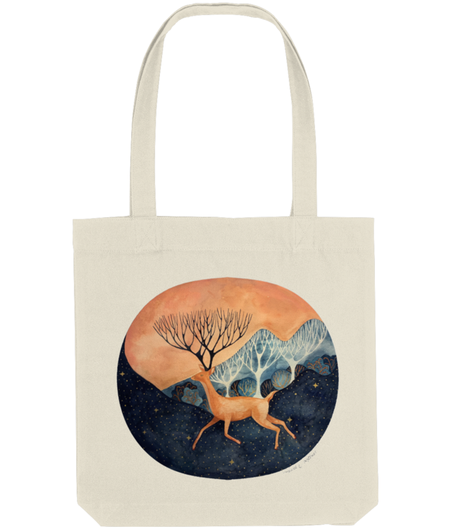 Magic Deer Tote Bag