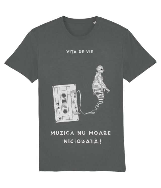 Muzica nu moare niciodata Tricou Unisex De Bumbac Premium | Creator 2.0
