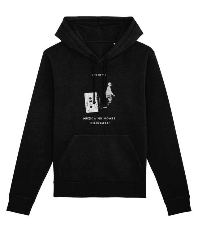 Muzica nu moare niciodata Hanorac Unisex Essential | Drummer 2.0