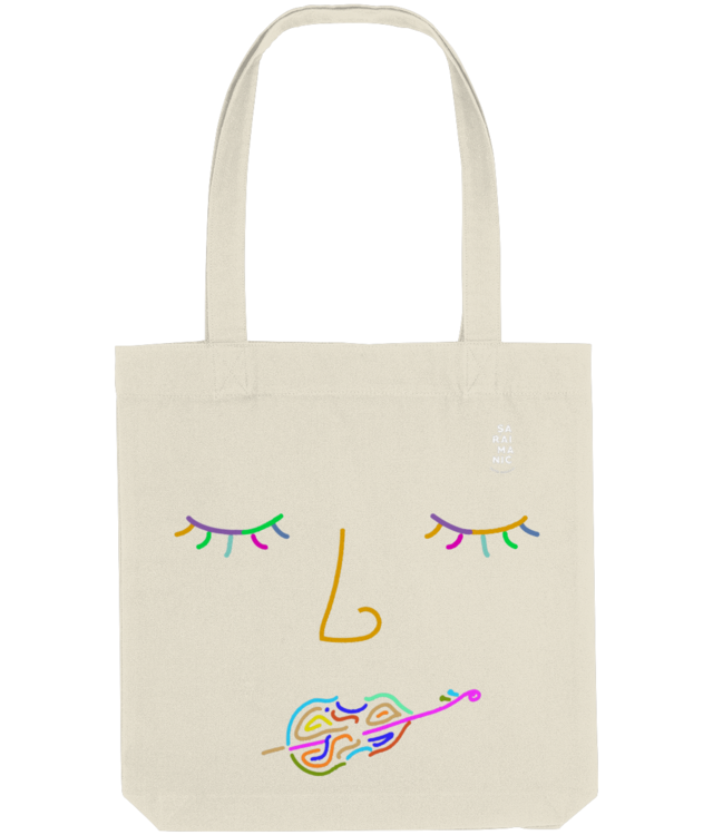 Șaraimanic Face Tote Bag