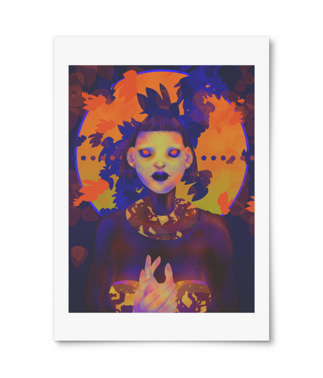 Remake of nightmare of an angel 2 big William Turner | A4 Portrait