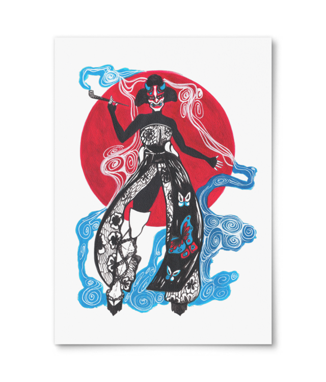 Kabuki William Turner | A4 Portrait