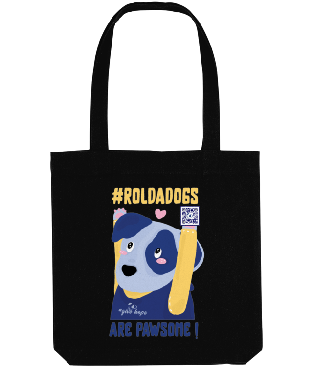 #ROLDADogs _Rolda dogs are pawsome_Tote Bag