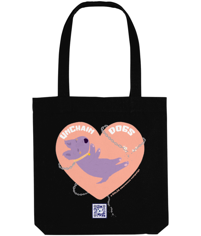 #UNCHAIN DOGS Tote Bag