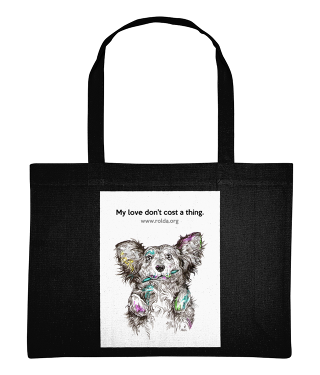 #ROLDADogs _My love don't cost a thing_Shopping Bag