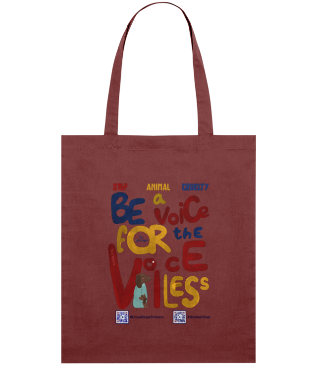 #ROLDADogs _Be a voice for the voiceless_ Light Tote Bag