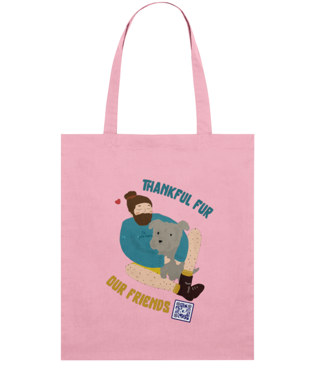 #ROLDADogs_Fur friends_Light Tote Bag
