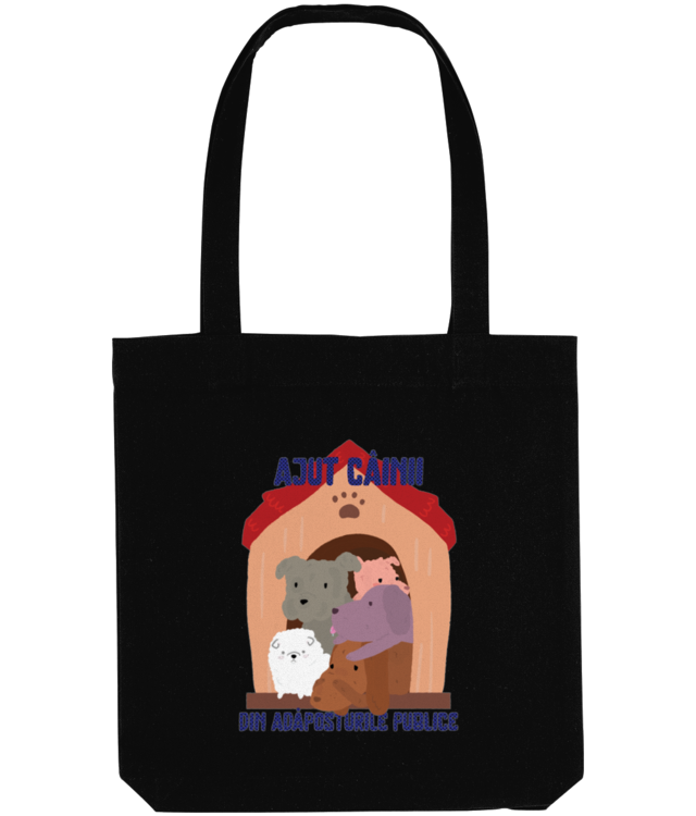 #SusținROLDA_Ajut câinii din adăposturile publice_Tote Bag