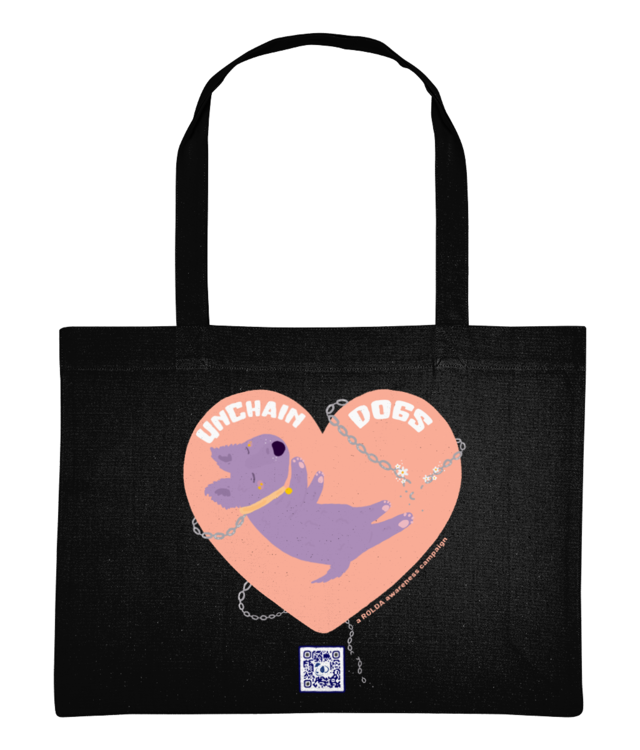 #UNCHAIN DOGS Shopping Bag