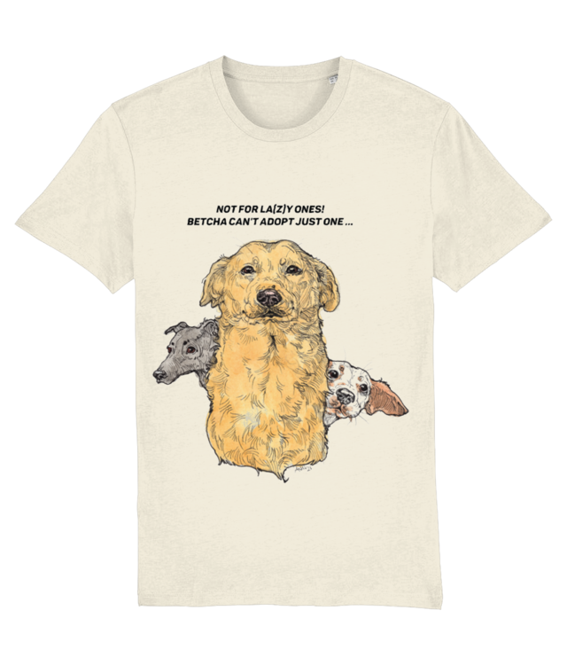 #ROLDADogs _Not for la(z)y ones_Unisex T-Shirt made of Organic Cotton