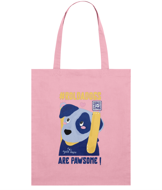 #ROLDADogs _Rolda dogs are pawsome_Light Tote Bag