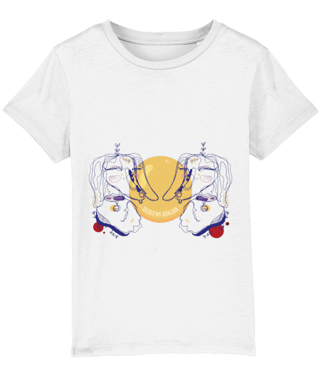 #SusținROLDA_Tricou Mini Unisex din Bumbac Organic