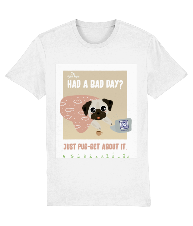 #ROLDADogs_Pugget_Tricou Unisex din Bumbac Organic