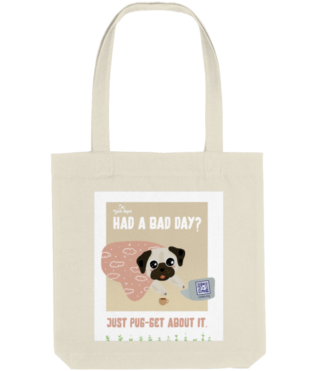 #ROLDADogs_Pugget_Tote Bag
