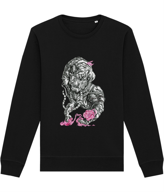 Flower Tiger Bluză Unisex Essential | Roller