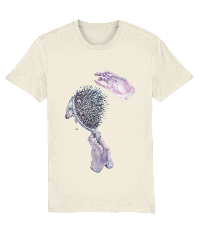 Hedgehog brush Tricou Unisex De Bumbac Premium | Creator 2.0