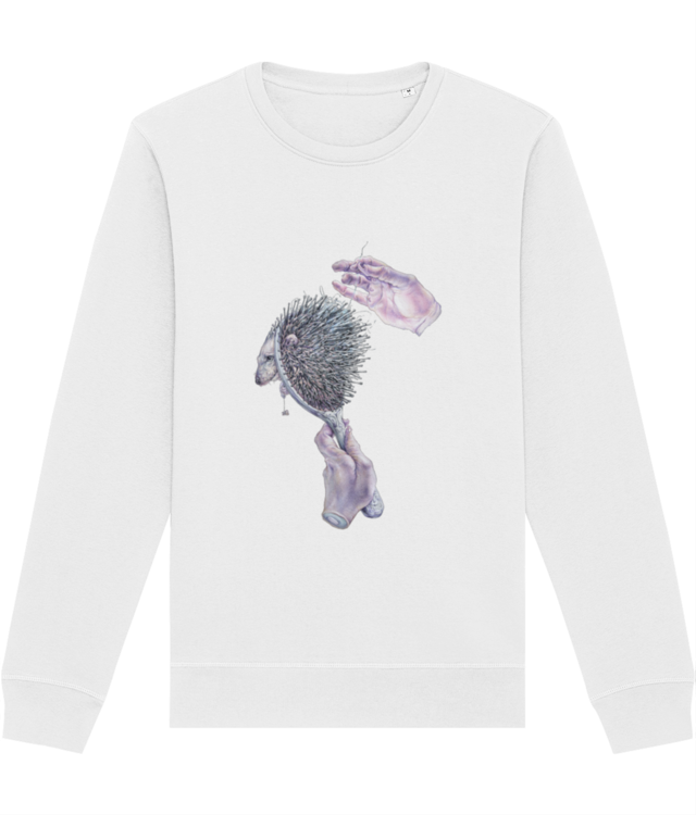 Hedgehog brush Bluză Unisex Essential | Roller