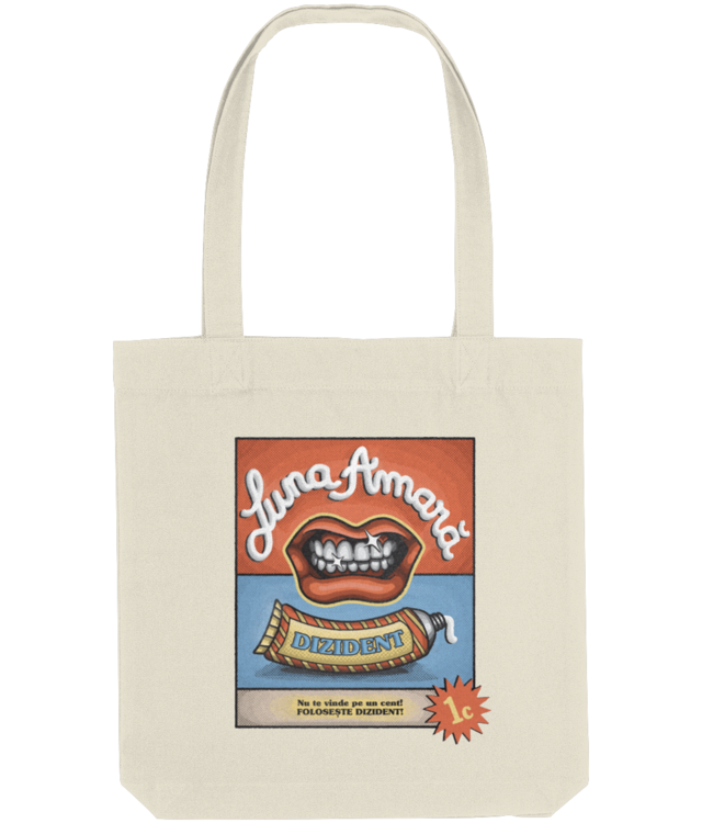 Dizident-white Sacoșă Țesută De Bumbac Organic | STAU760