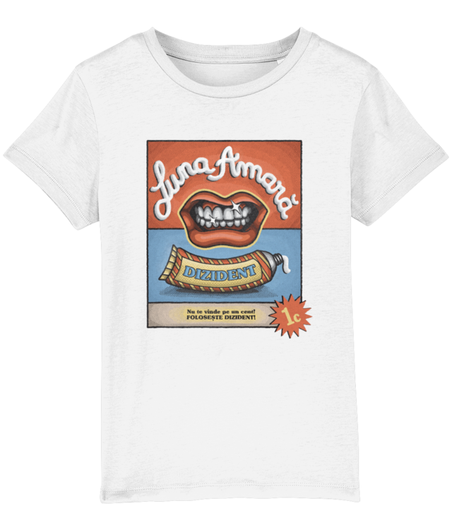 Dizident-white Tricou De Bumbac Premium | Mini Creator 2.0