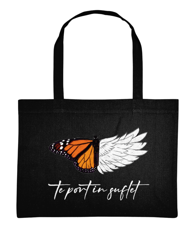 Doliu, Iubire, Fluturi Shopping Bag