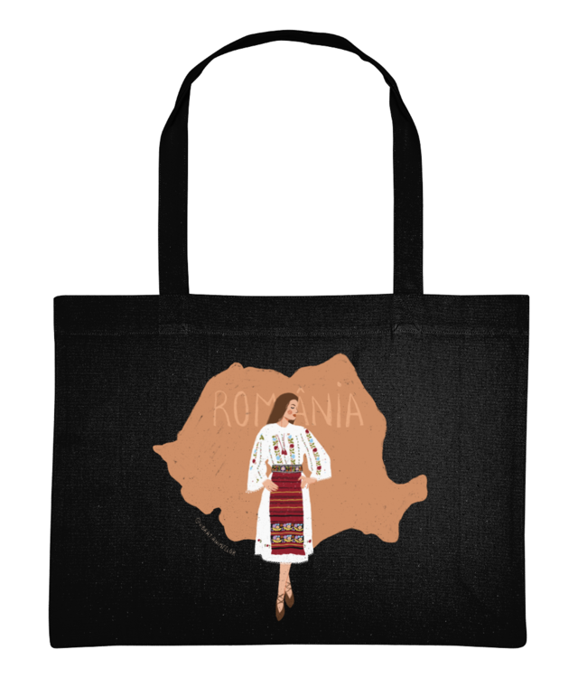 Romania Shopping Bag