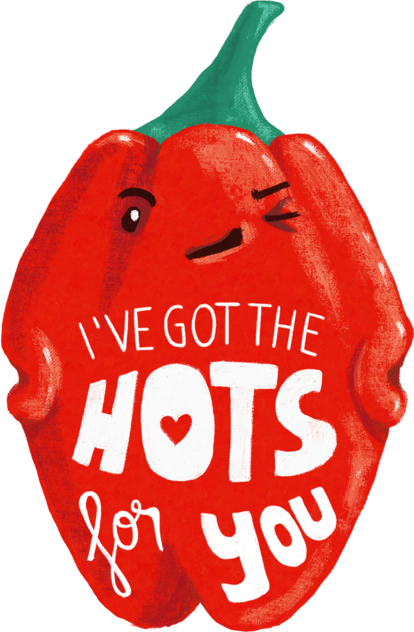 "I've got the hots for you" Habanero Pepper in Love
