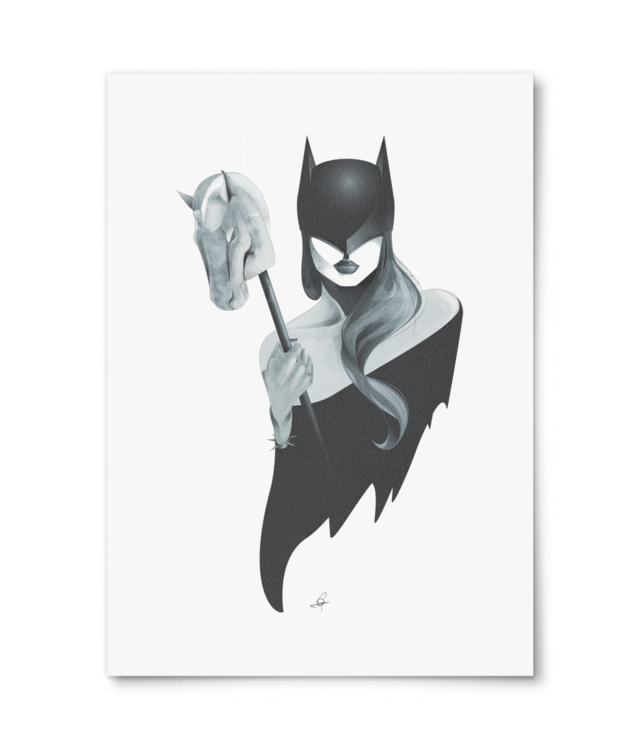 Masquerade 01 Giclée Fine Art - Portrait | PhotoRag Bright White