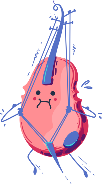 strong violin