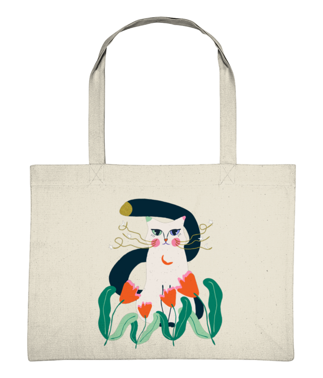 Cute Cat Shopping Bag