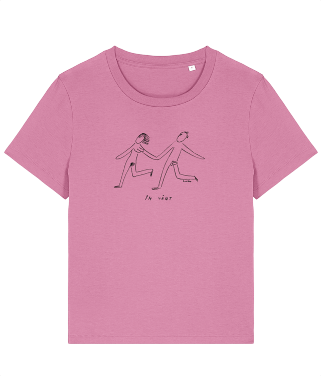 ÎN VÂNT  Tricou Femei De Bumbac Premium | Muser