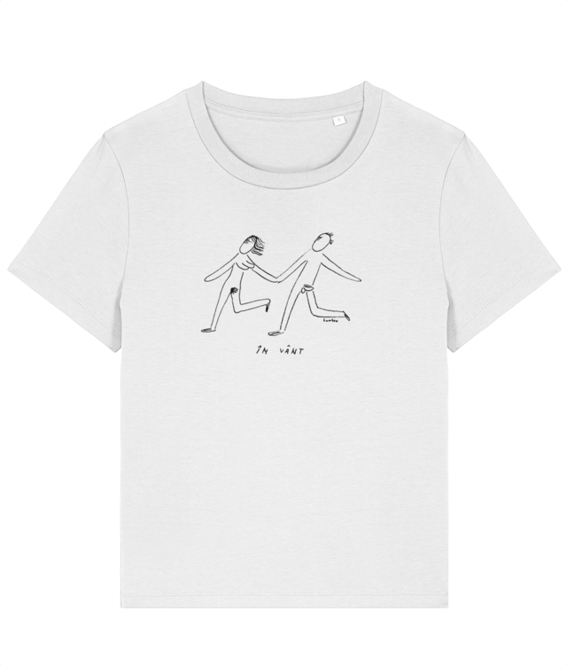 ÎN VÂNT  Tricou Femei De Bumbac Premium | Muser