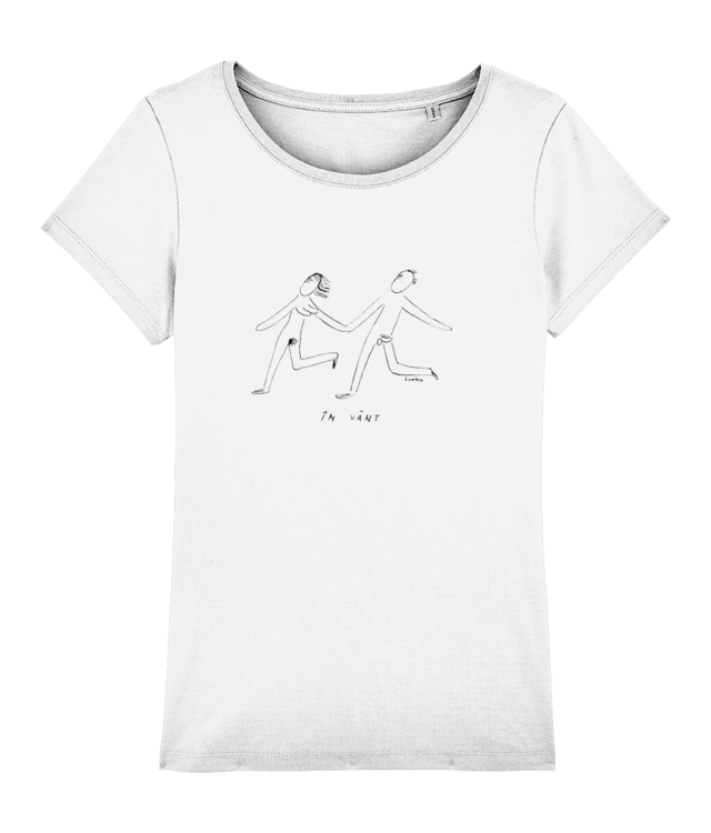 ÎN VÂNT  Tricou Femei De Bumbac Premium | Muser