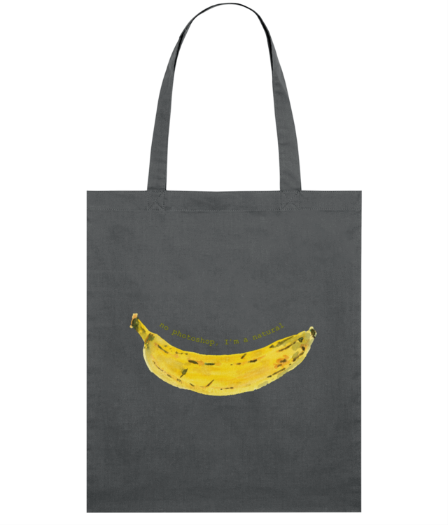 NO PHOTOSHOP, I'M A NATURAL  Sacoșă Subțire Țesută De Bumbac | STAU773