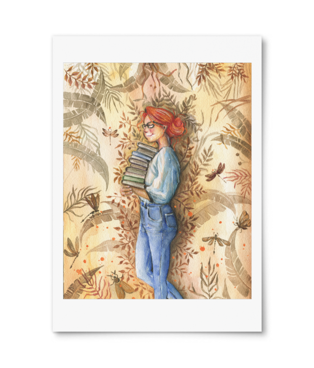 Book Keeper Giclée Fine Art - Portrait | William Turner