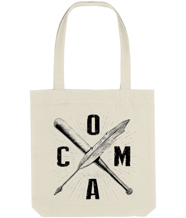 COMA Original Logo Sacoșă Țesută De Bumbac Organic | STAU760