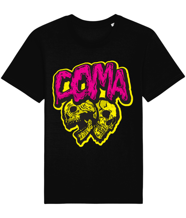 2skulls pink yellow Rocker