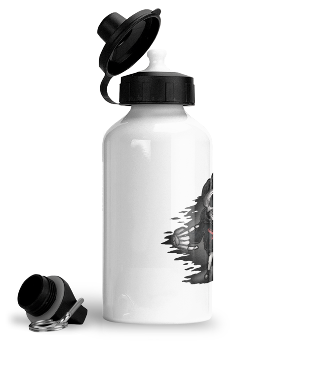 25Y Skeleton Bidon Sport Din Aluminiu Cu Carabina