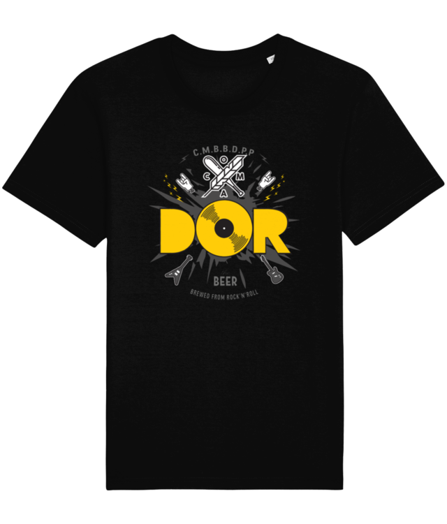 DORBeer Tricou Unisex de Bumbac Essential | Rocker