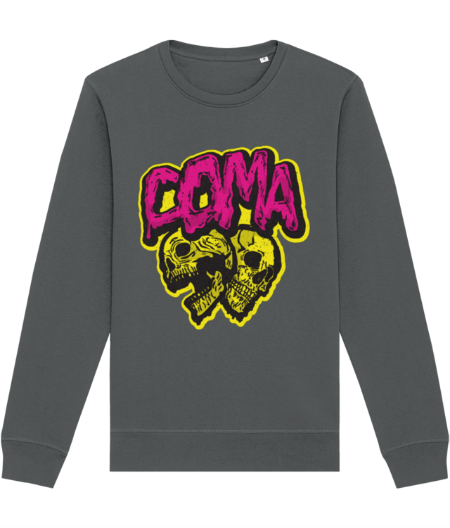 2skulls pink yellow Roller