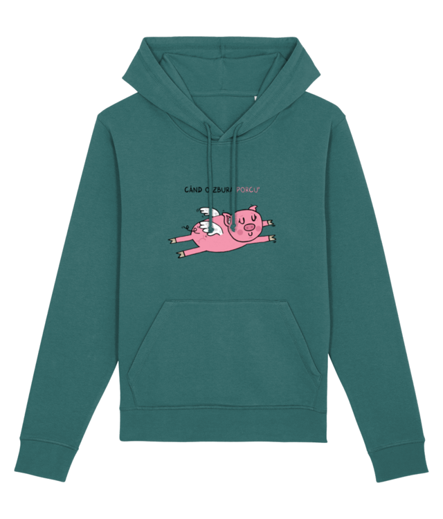 Când o zbura porcul Hanorac Unisex Essential | Drummer 2.0