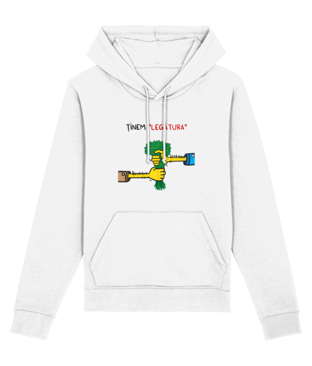 Ținem legătura Hanorac Unisex Essential | Drummer 2.0