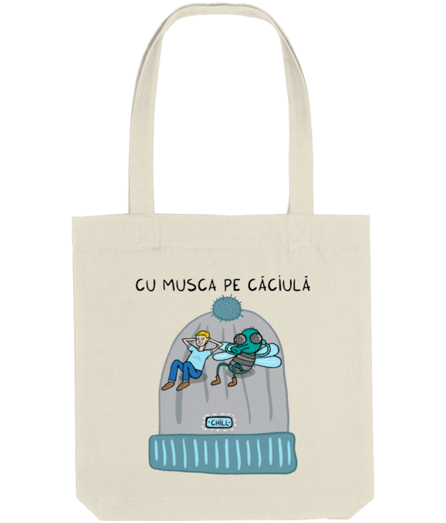 Cu musca pe căciulă Tote Bag
