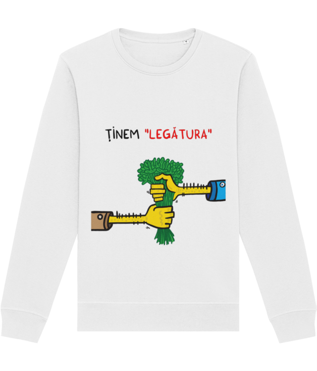 Ținem legătura Bluză Unisex Essential | Roller