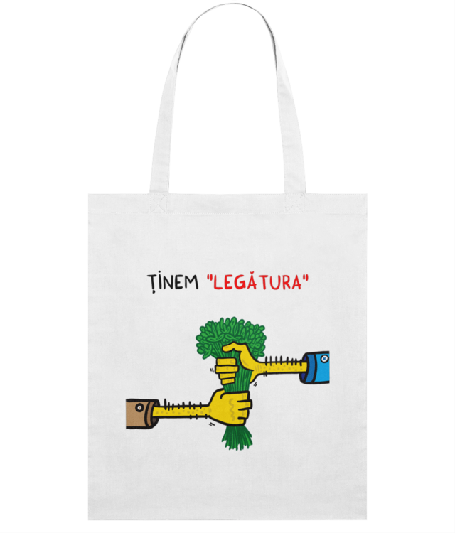 Ținem legătura Light Tote Bag